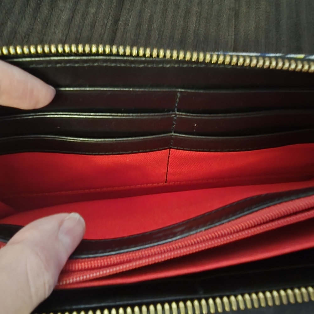 Dooney & Bourke Multicolor Plaid Satchel and Wallet - Picture 5 of 7